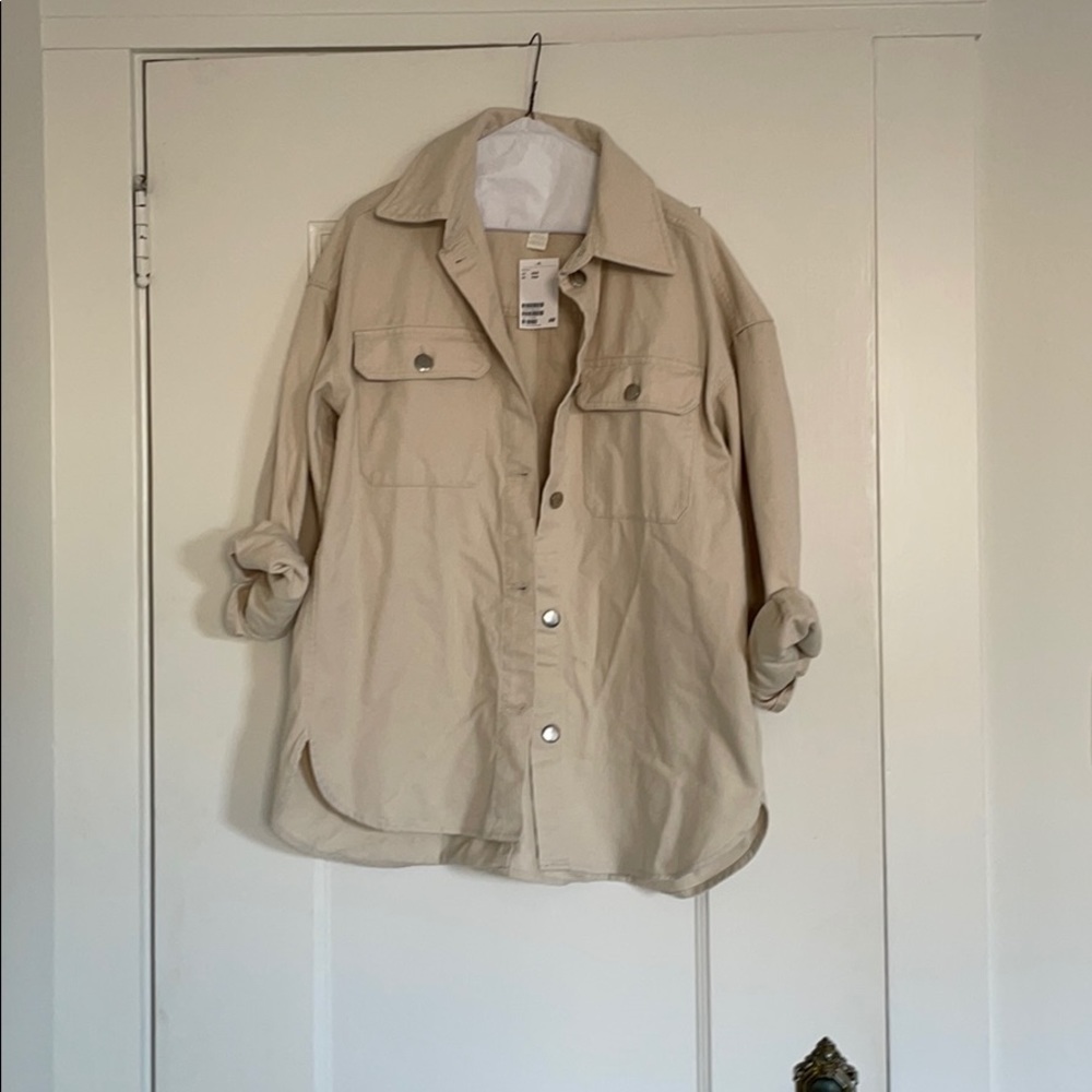Oversized work shirt